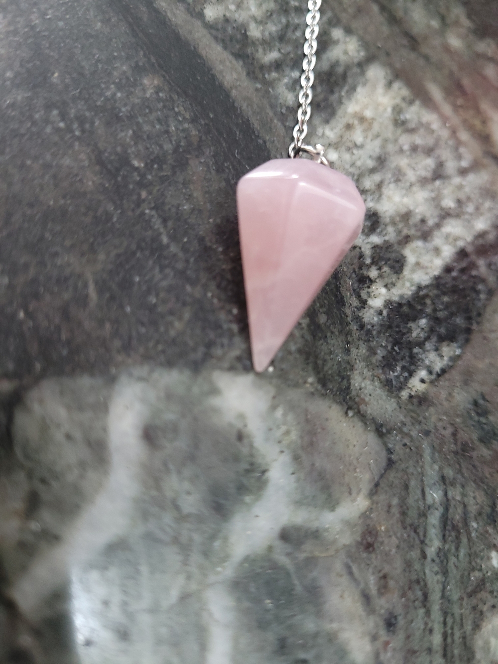 Rose Quartz Pendulum